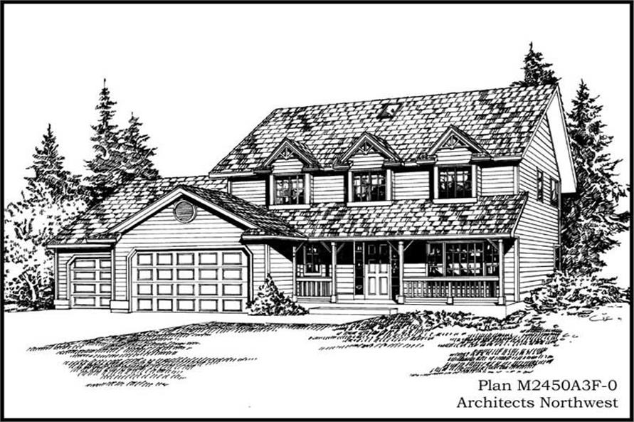Main image for house plan # 14710