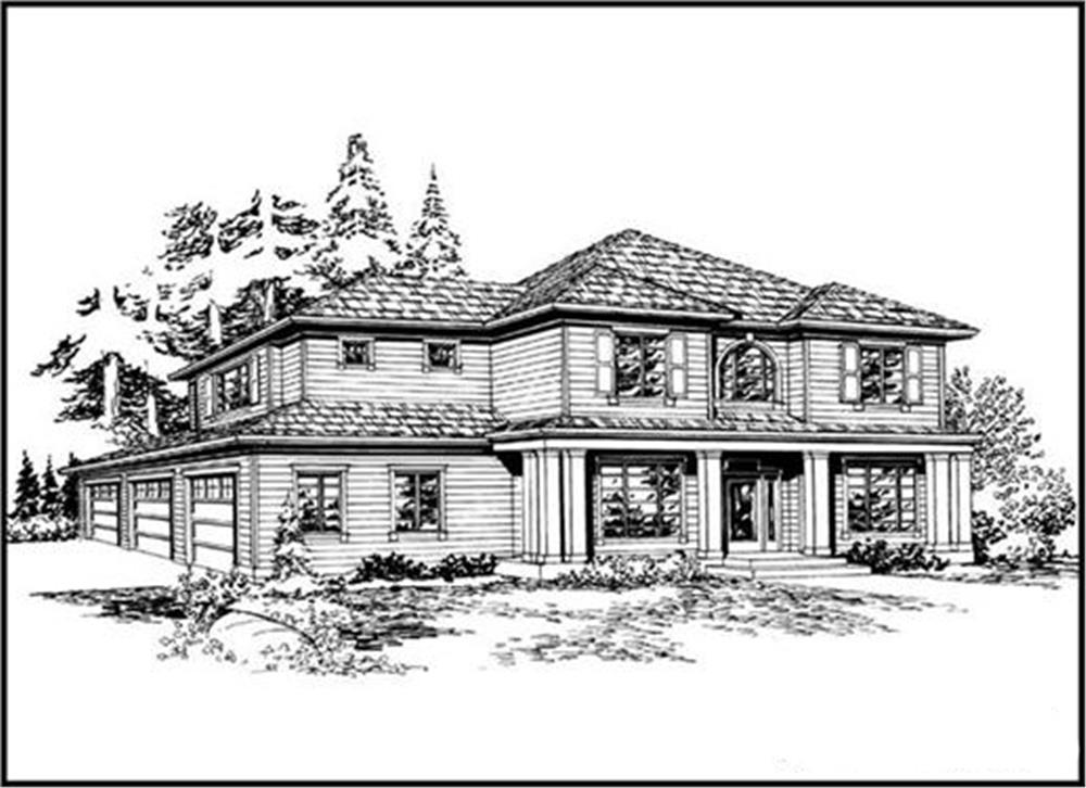 Main image for house plan # 14825