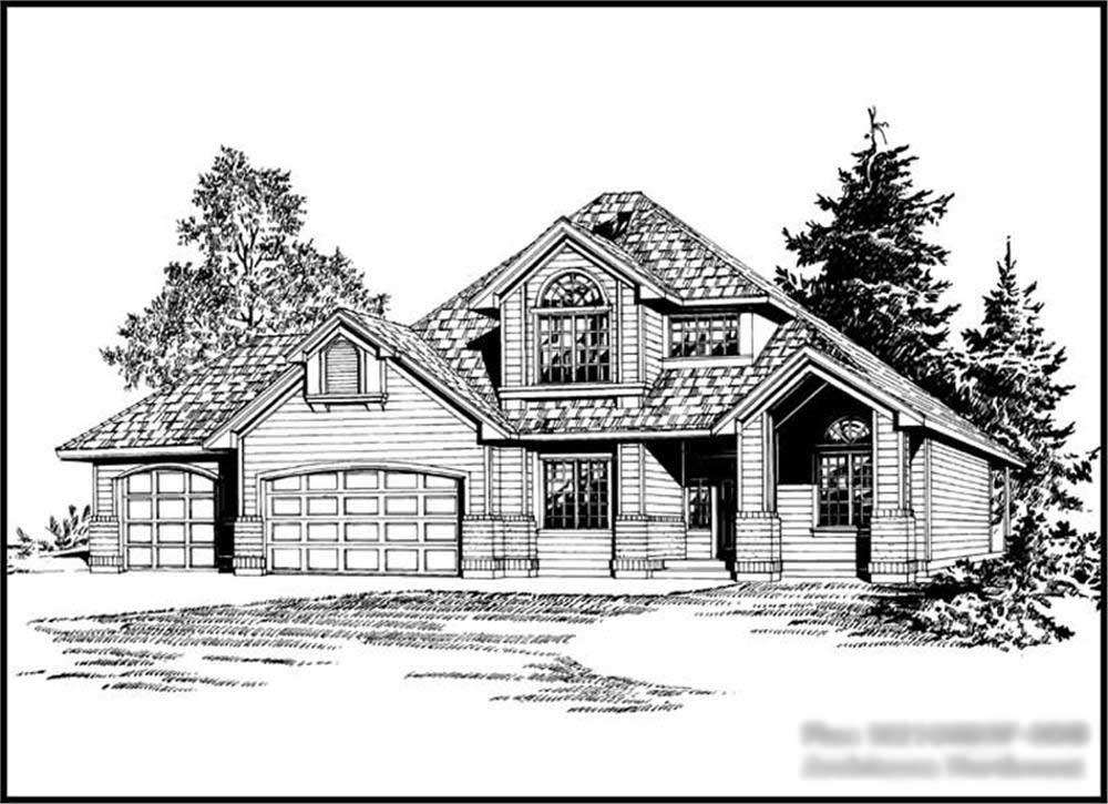 Main image for house plan # 14655