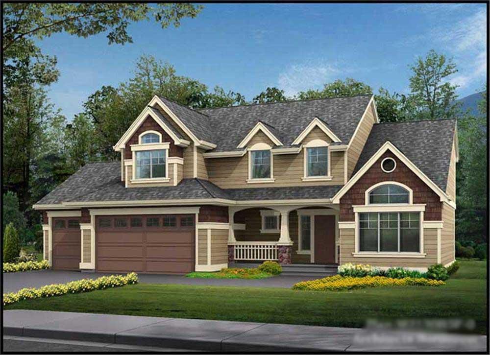 Main image for house plan # 14662