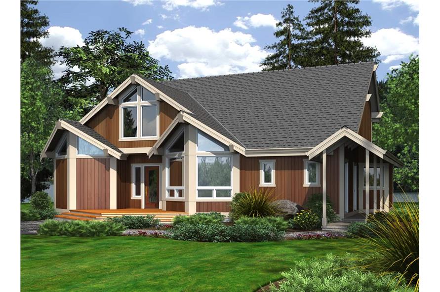 4-Bedroom, 2360 Sq Ft Country House Plan - 115-1111 - Front Exterior