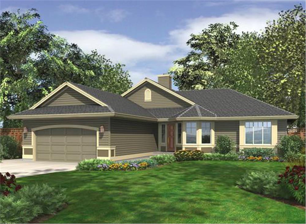 Main image for house plan # 15197