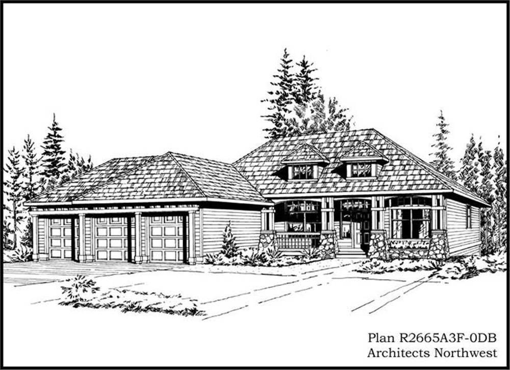Main image for house plan # 15265