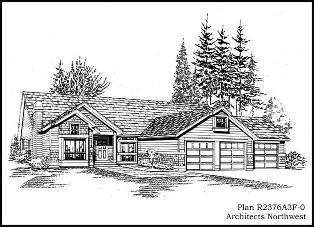 Main image for house plan # 15255
