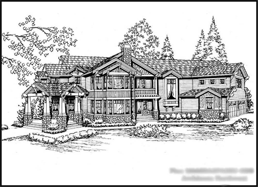 Main image for house plan # 15169