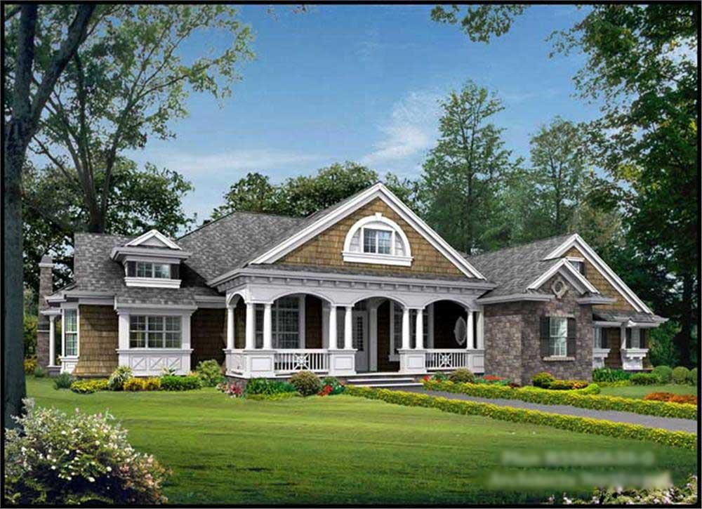 Main image for house plan # 15286
