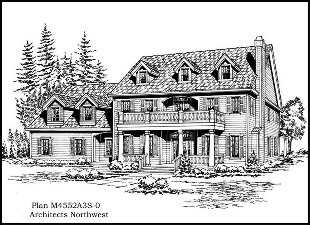 Main image for house plan # 15070