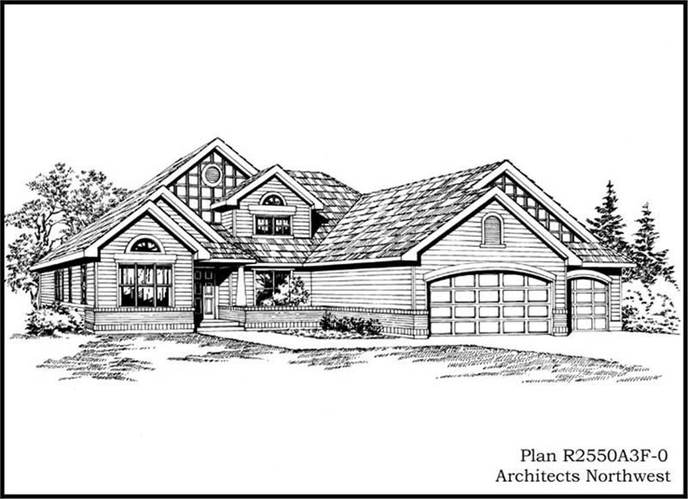 Main image for house plan # 15257