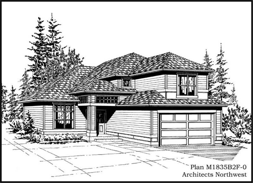 Main image for house plan # 15370