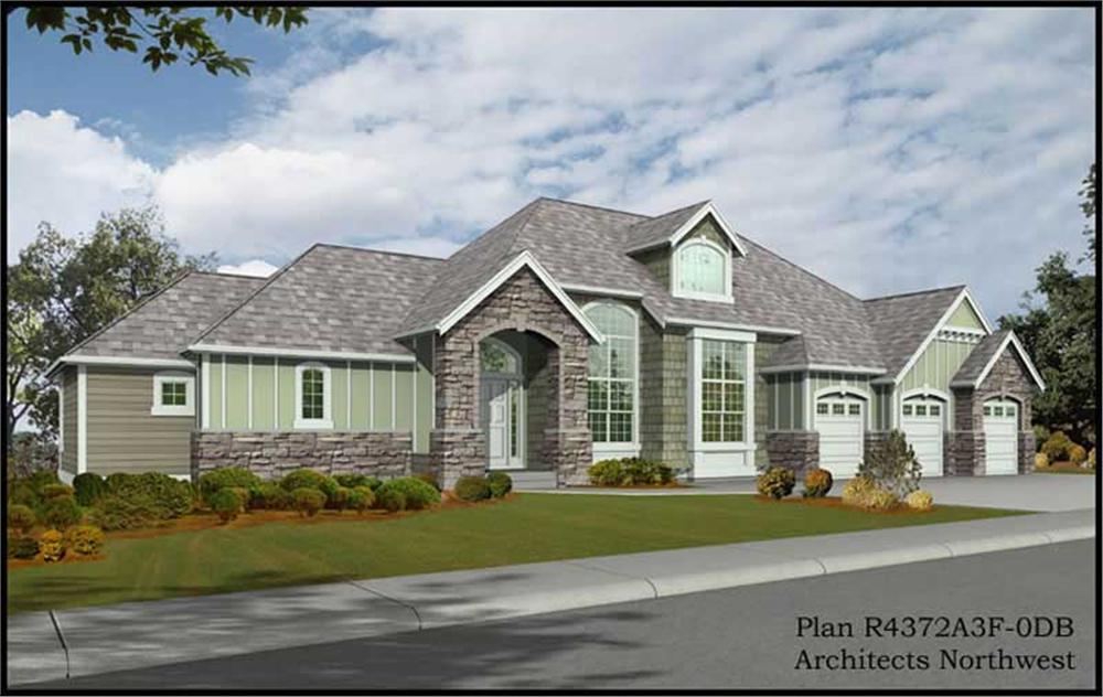Main image for house plan # 15292