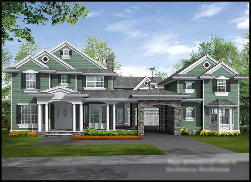 Main image for house plan # 15103