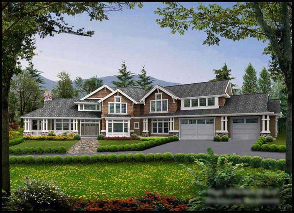 Main image for house plan # 15106