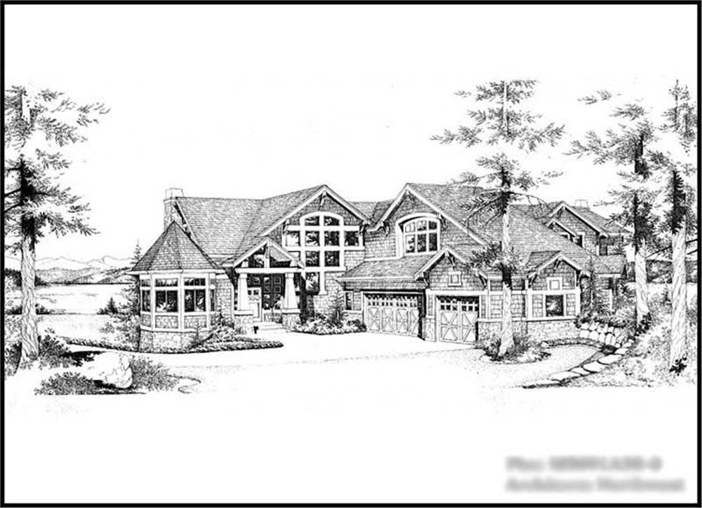 Main image for house plan # 15138