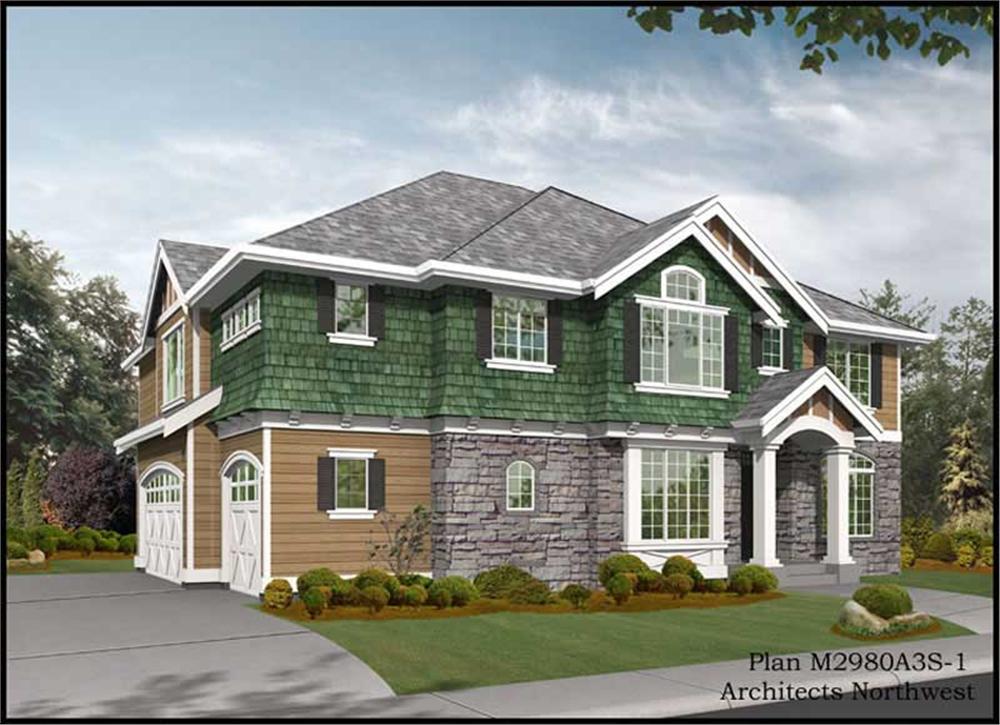 Main image for house plan # 9317