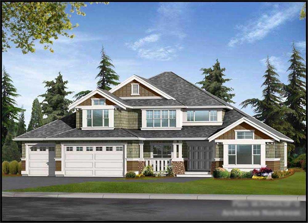 Main image for house plan # 9323