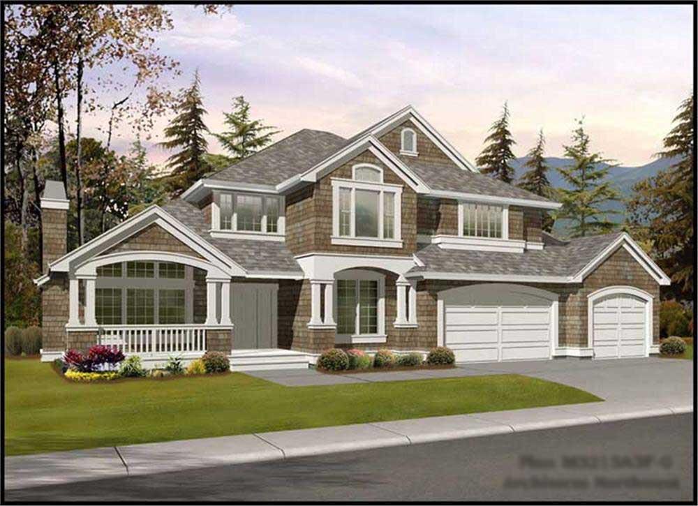 Main image for house plan # 9325