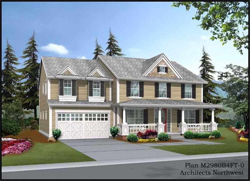 Main image for house plan # 9319