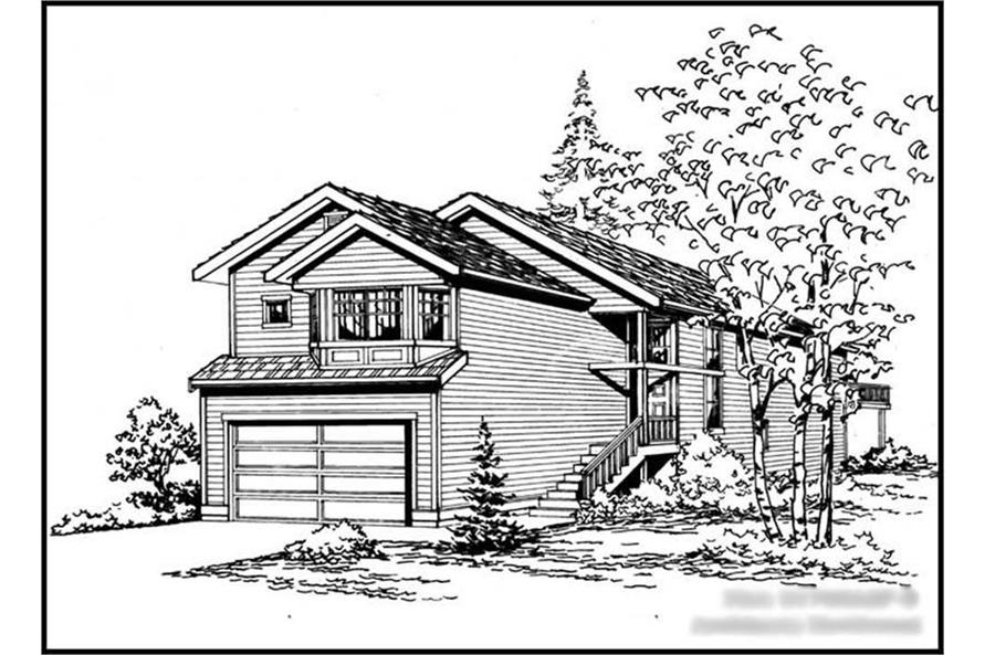 Main image for house plan # 15295