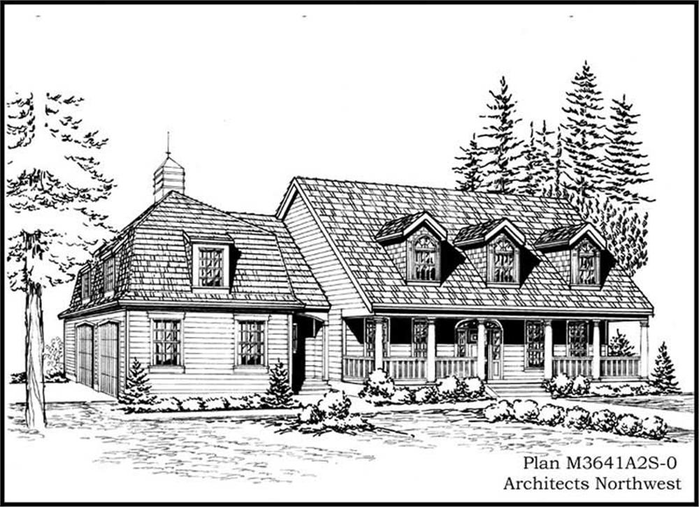Main image for house plan # 14998
