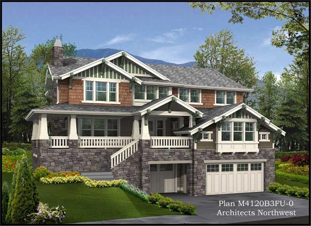 Main image for house plan # 15054