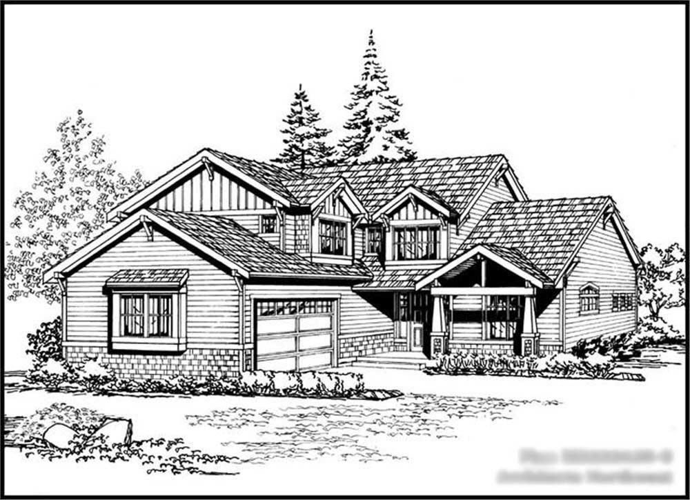 Main image for house plan # 14670