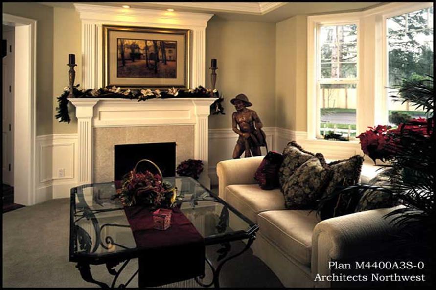 115-1256: Home Interior Photograph-Living Room