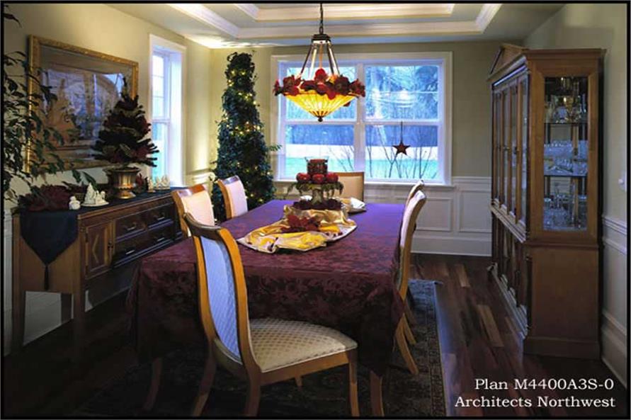 Dining Room of this 4-Bedroom,4400 Sq Ft Plan -115-1256