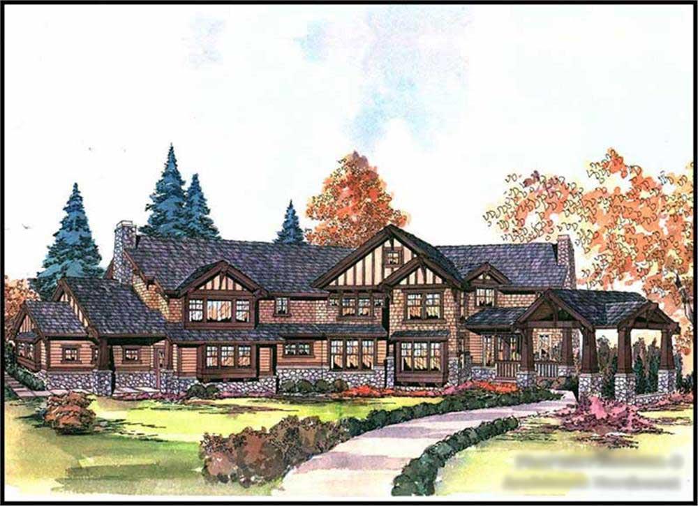 Main image for house plan # 15144