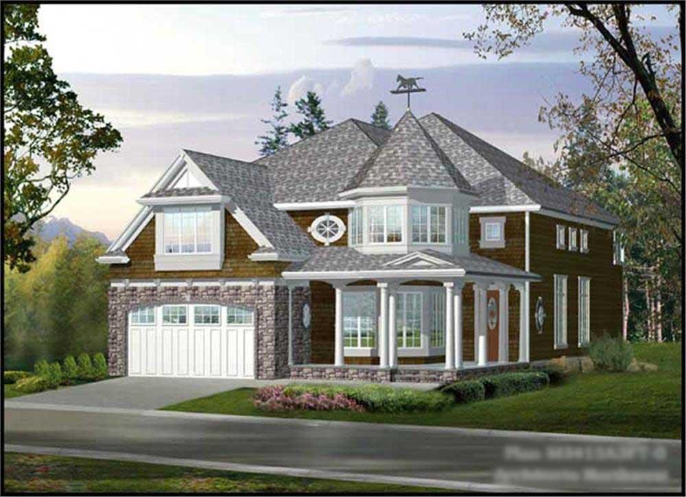 Main image for house plan # 9312