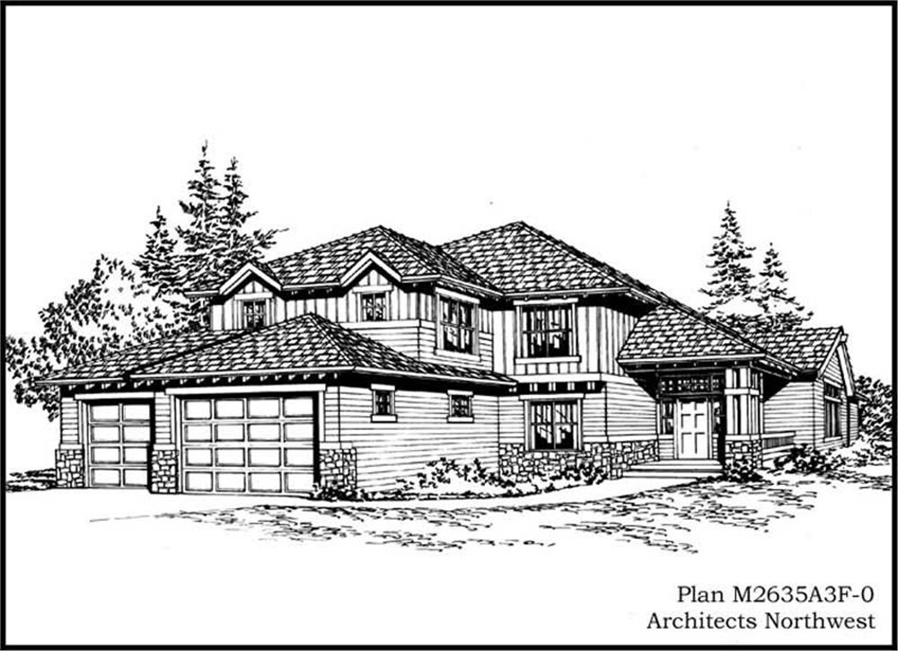 Main image for house plan # 14756
