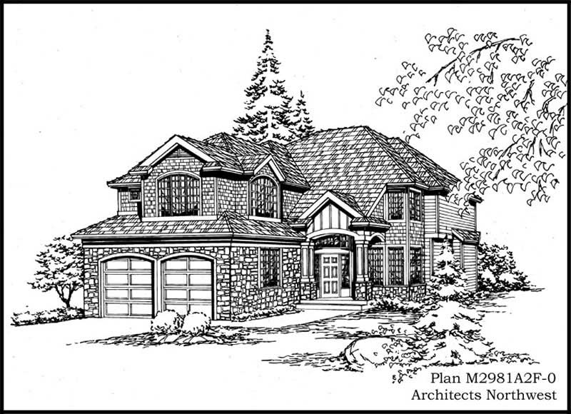 European home (ThePlanCollection: Plan #115-1341)