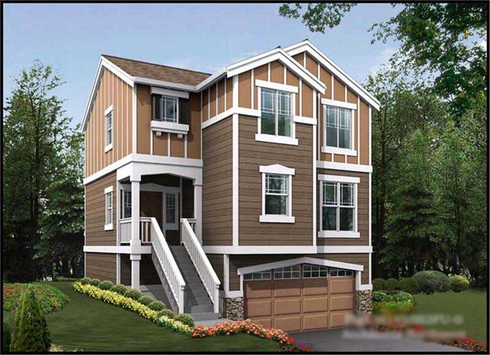 Main image for house plan # 14605