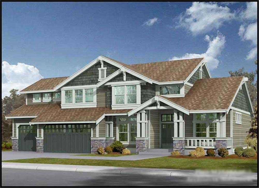Main image for house plan # 9315