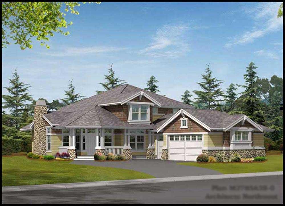 Main image for house plan # 9286