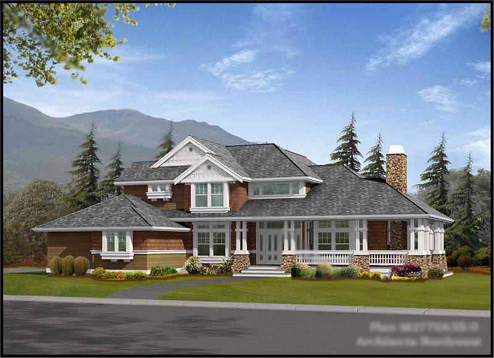 Main image for house plan # 9276