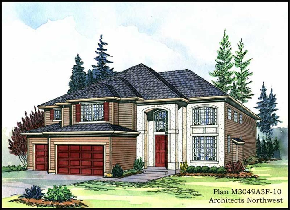 Main image for house plan # 9332