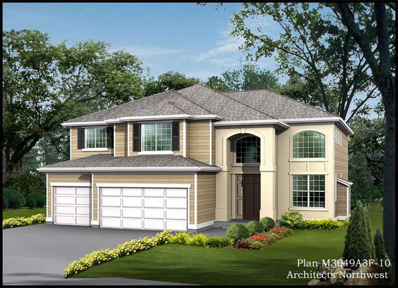 Exterior Photo of this 4-Bedroom,3260 Sq Ft Plan -3260