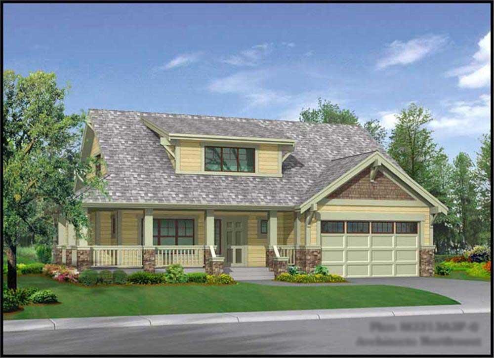 Main image for house plan # 9264