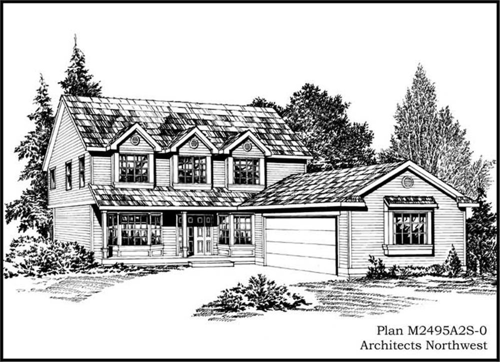 Main image for house plan # 14725