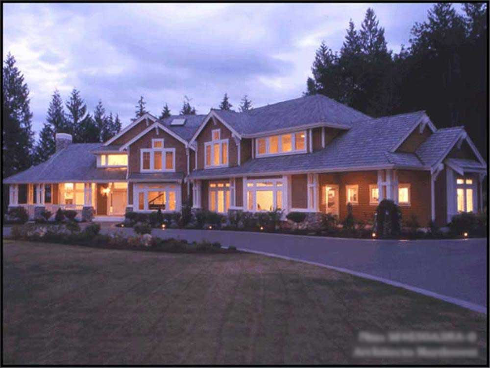 Craftsman, Luxury House Plans Home Design CD 4650A 9360