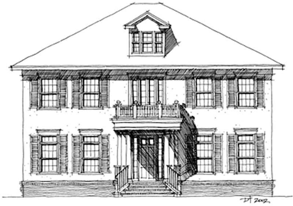 Main image for house plan # 9949