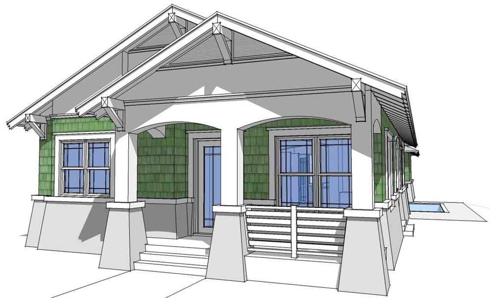 Main image for house plan # 9937