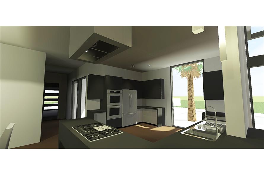 Kitchen of this 4-Bedroom, 3885 Sq Ft Plan - 116-1080