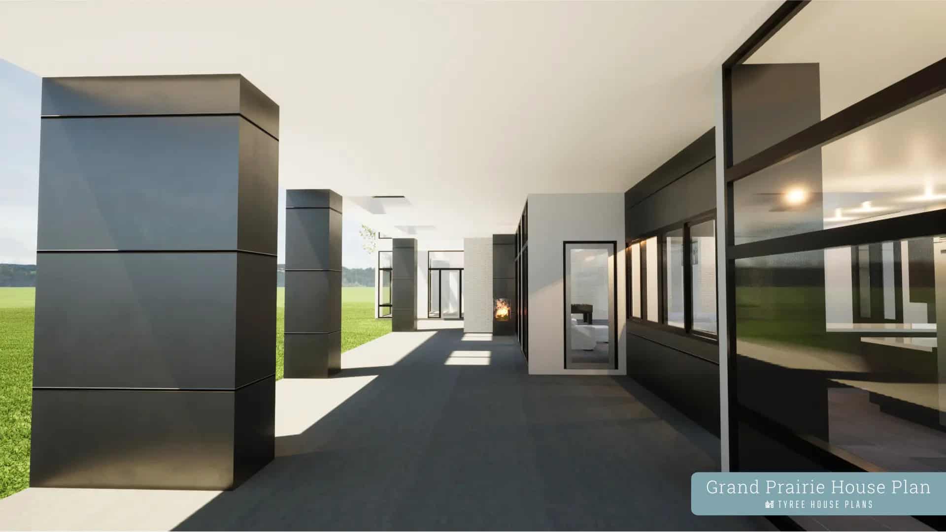 Home Exterior Photograph of this 7-Bedroom,12459 Sq Ft Plan -116-1130