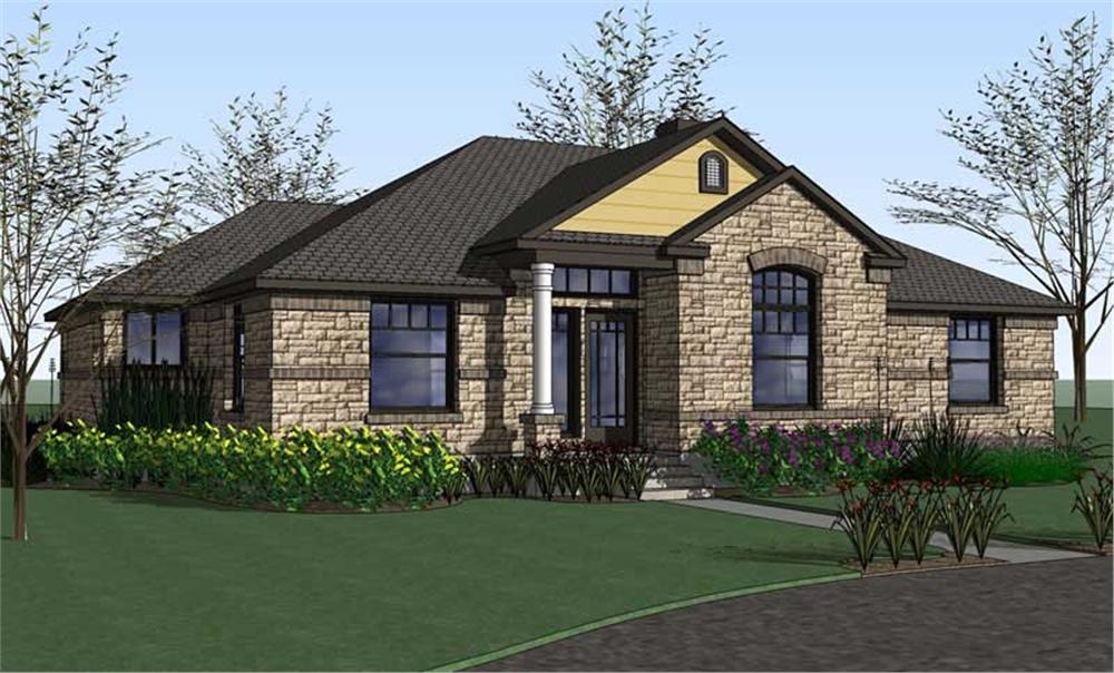 Main image for house plan # 20769