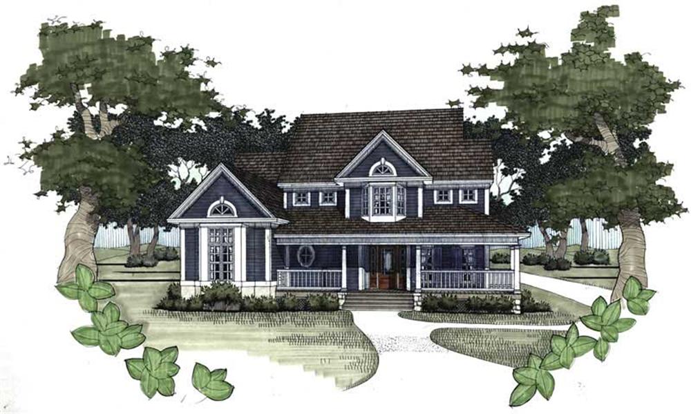 Main image for house plan # 20758