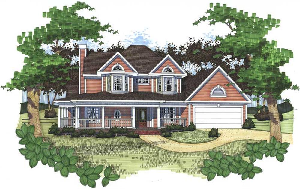 Main image for house plan # 20731