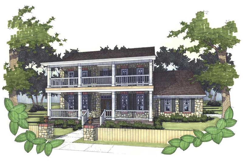 Main image for house plan # 20730