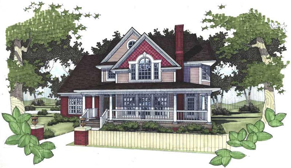Main image for house plan # 20757