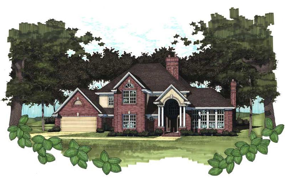 Main image for house plan # 20799
